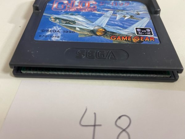 レトロゲーム SEGA セガ ゲームギア ソフトのみ  接点洗浄済 G-LOC SAKA48の画像3