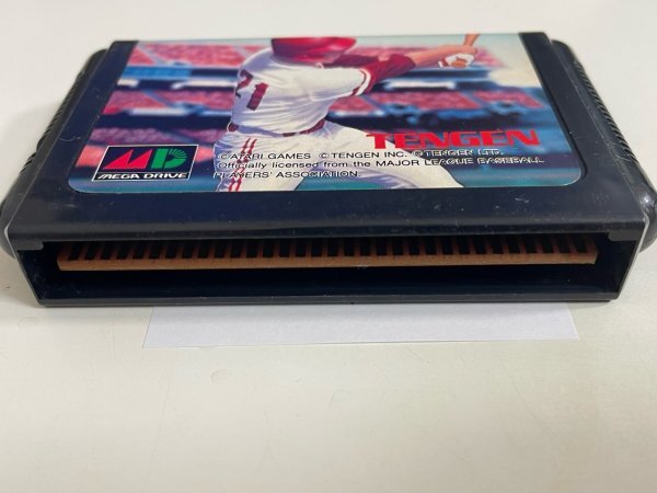 SEGA セガ MD メガドライブ ソフトのみ  接点洗浄済 RBI4 ベースボール SAKA4の画像3