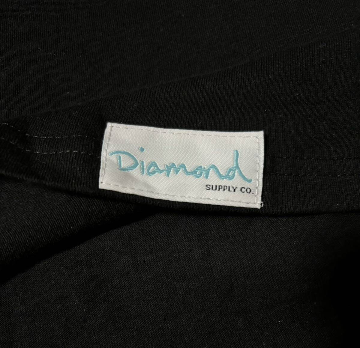 diamond supply co tee black XLサイズ Tシャツ ブラック 古着 の画像4