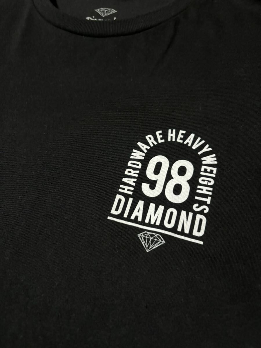 diamond supply co tee black XLサイズ Tシャツ ブラック 古着 の画像3