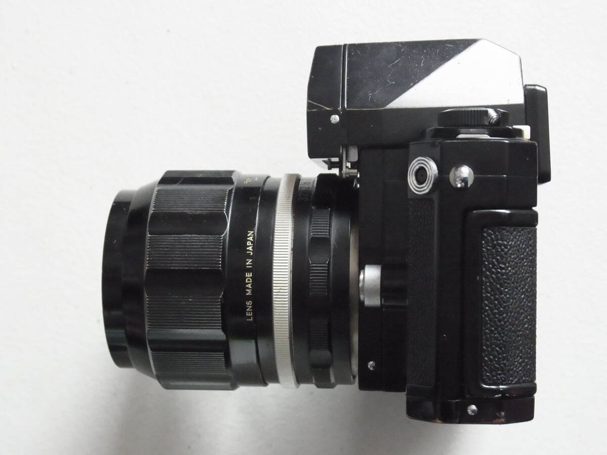 NikonF PhotomicFT-n(ニコンFフォトミックFT-n)ブラックボディ、Nikkor-P Auto 105mmF2.5レンズ付き_画像5