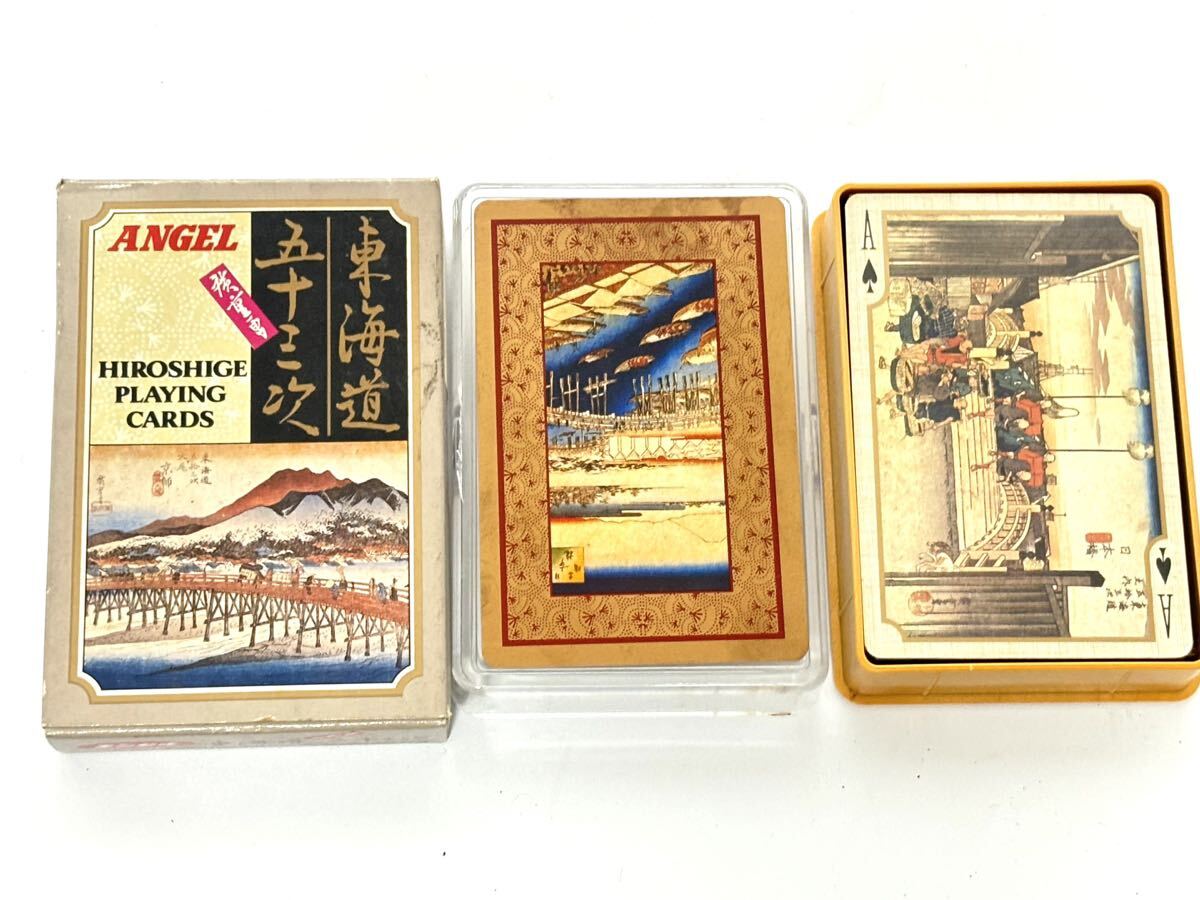 トランプ 他 まとめてセット サントリー history of flight ROMME BRIDGE 東海道五十三次 他 名所絵付属 カード ゲームの画像4