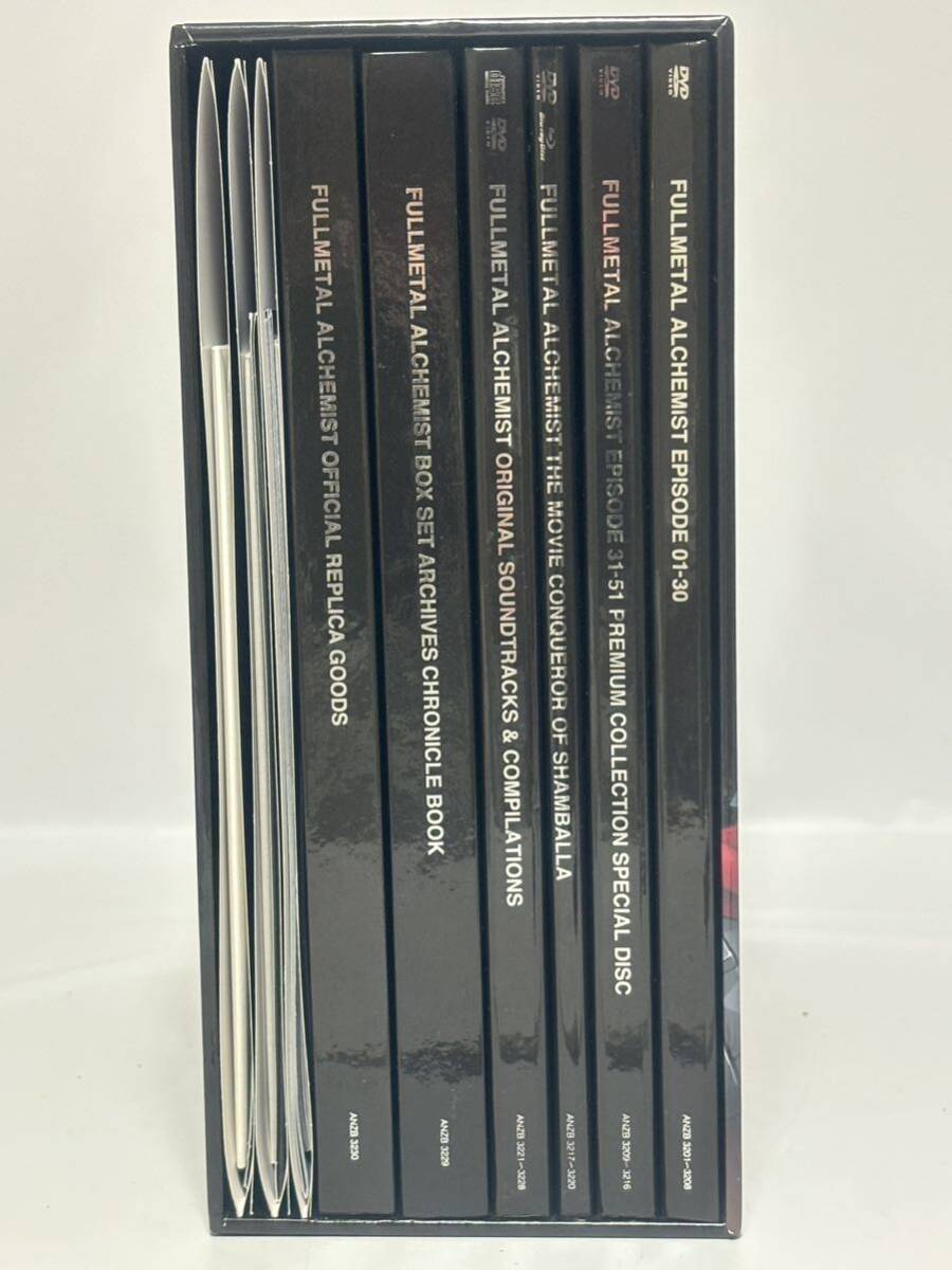 鋼の錬金術師 完全予約生産限定 DVD BOX SET ARCHIVES ANZB3201 Disc1～28 Blu-ray CD アニメ 荒川弘の画像2