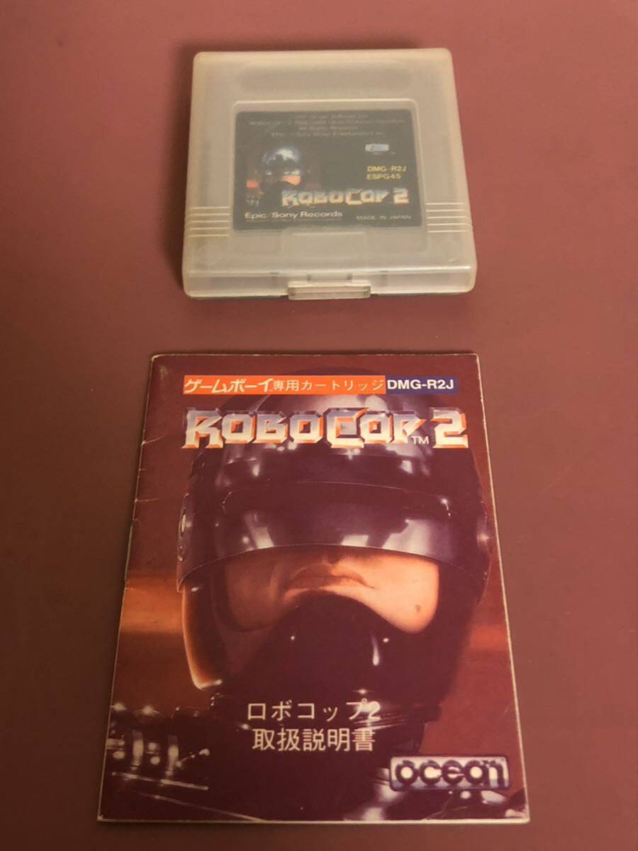 ロボコップ2 取扱説明書付き ゲームボーイ用ソフト GB 送料無料 ロボコップ2 取扱説明書付き ゲームボーイ用ソフト GB 送料無料
