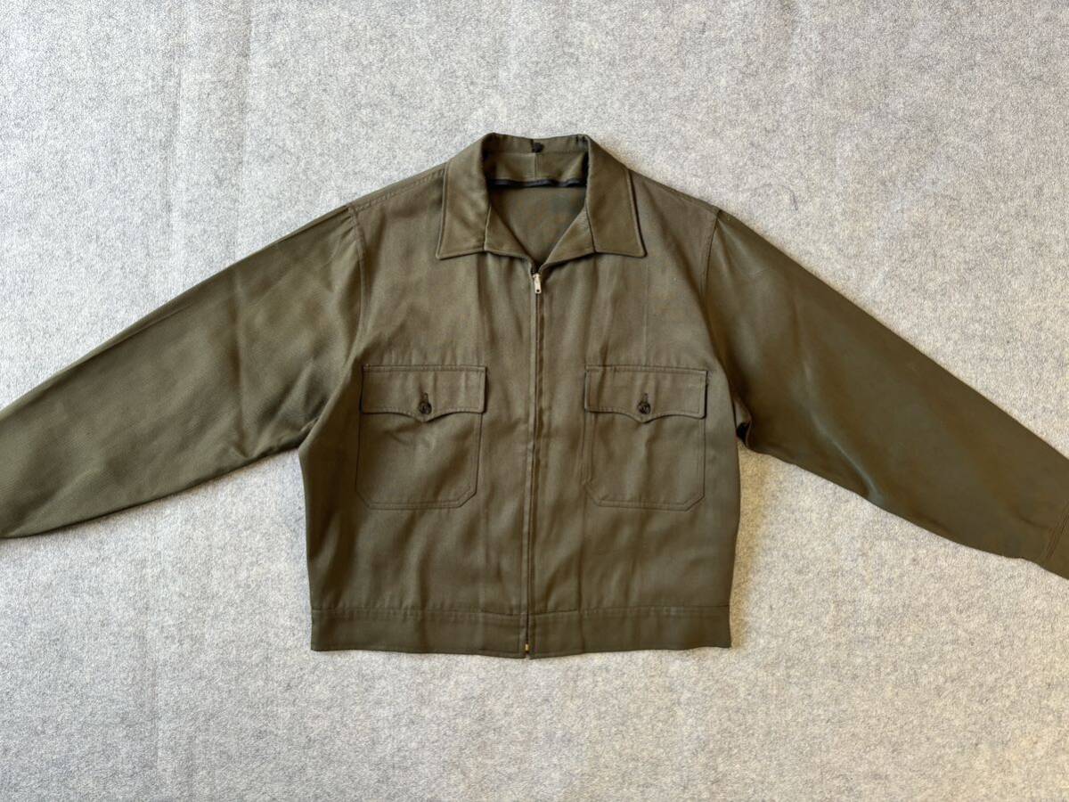  beautiful goods! 60s Work jacket big The iz Vintage * 50s Carhartt Lee USAte Toro ito jacket coverall Denim 