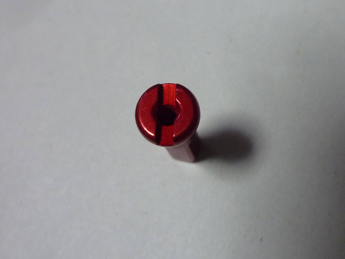 #14(2.0mm用) アルミニップル RED バラ売り 72個までの画像3