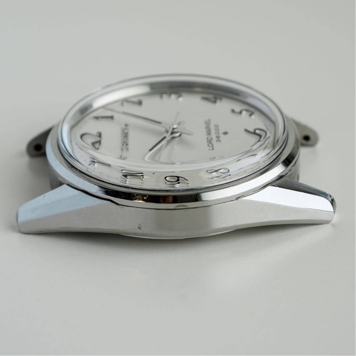 セイコー SEIKO ロードマーベル 36000 5740-8000 手巻き メンズ 腕時計 全数字 アラビア 絹目文字盤 ハイビード _画像5