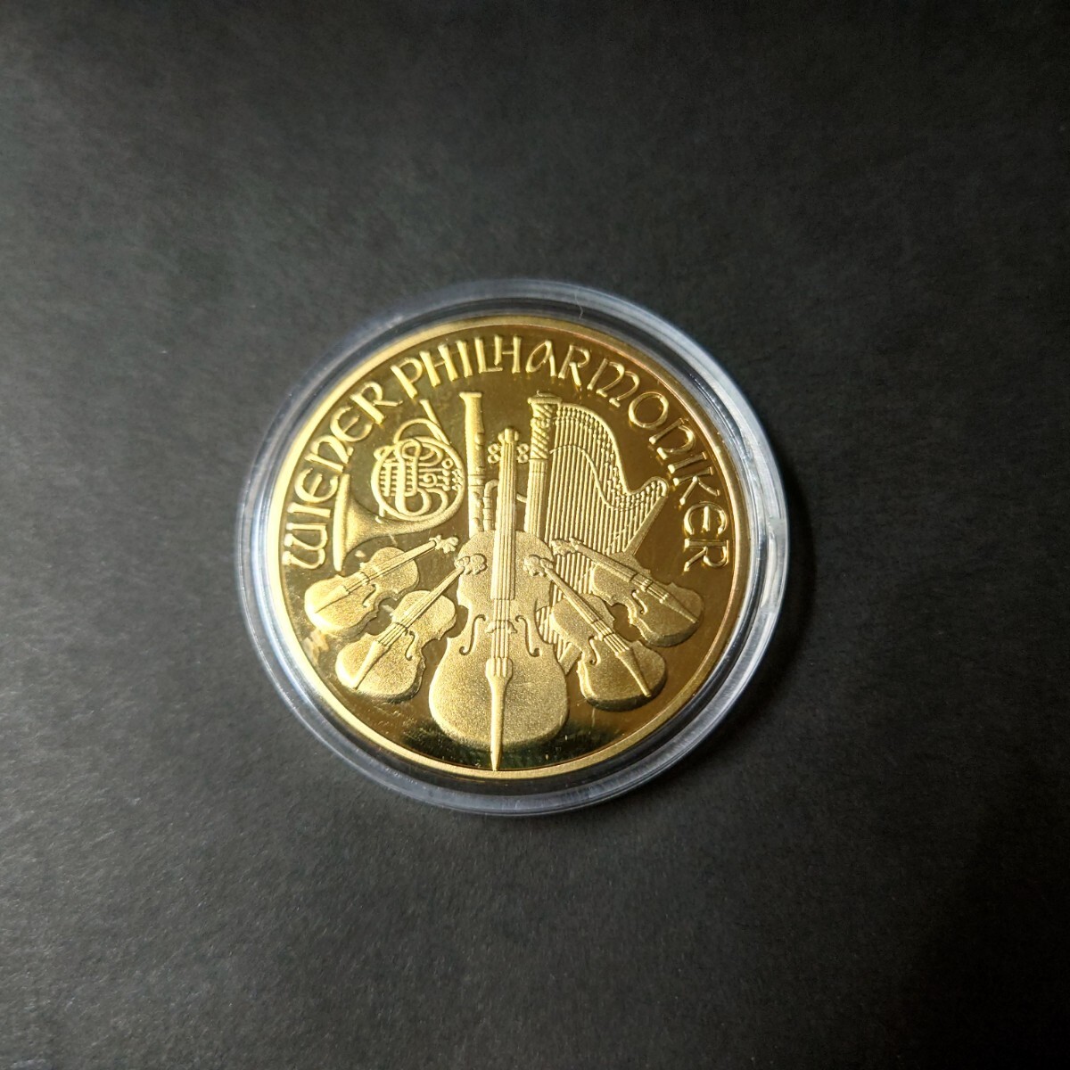 ウィーンフィルハーモニー ゴールド GOLD 金 金貨 ゴールドコイン ウィーン金貨 24k の画像1