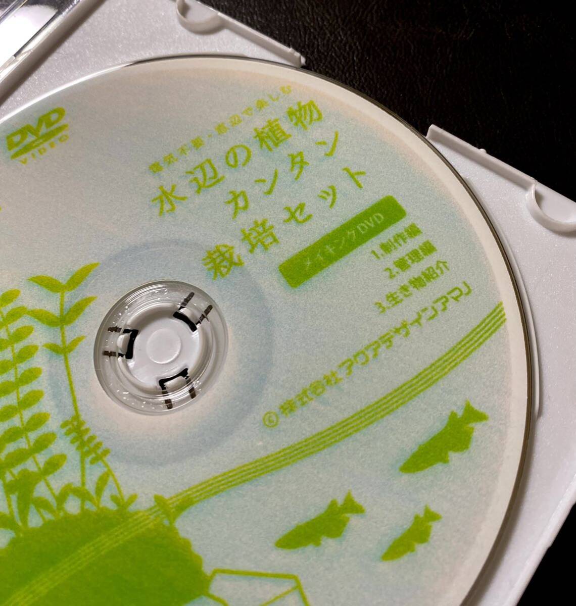 【稀少品】ADA 非売品DVD 水辺の植物カンタン栽培セット メイキングDVD ／アクアデザインアマノの画像2