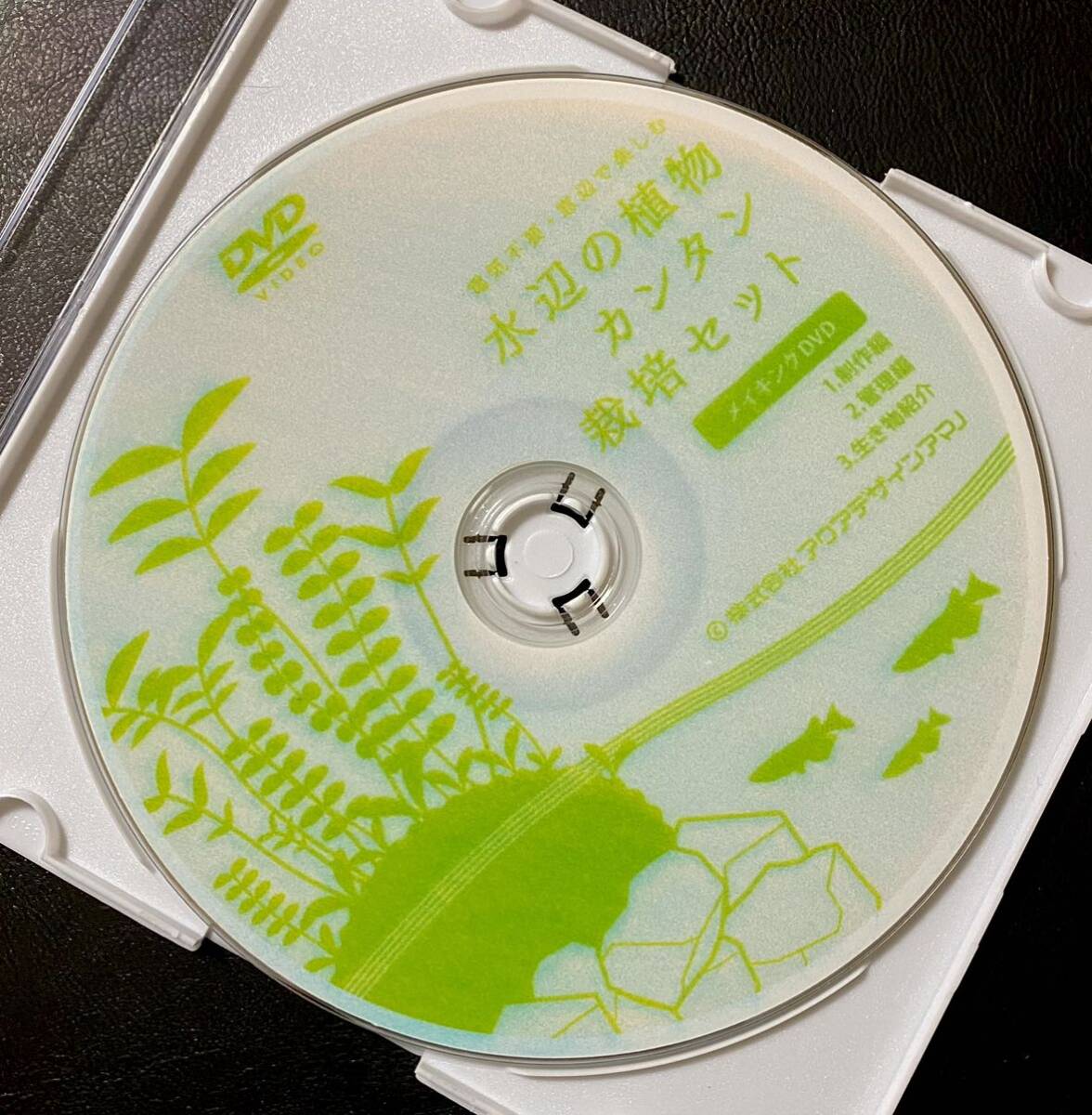 【稀少品】ADA 非売品DVD 水辺の植物カンタン栽培セット メイキングDVD ／アクアデザインアマノの画像3