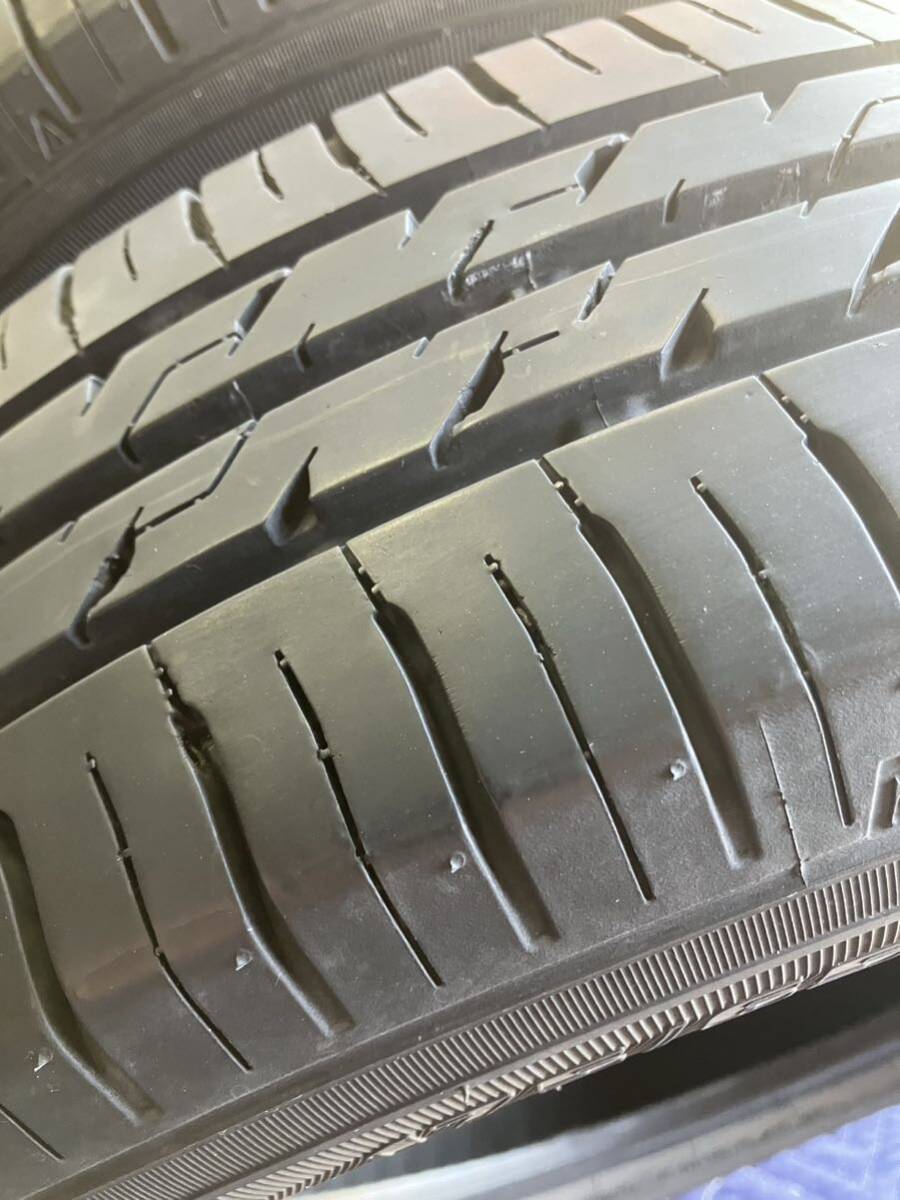 エコタイヤ バリ溝 8.5部山 175/65R15 4本 ダンロップ 残溝約6.9㎜ 2019年製 屋内保管 エナセーブ アクア カローラ プロボックス ヤリスの画像6