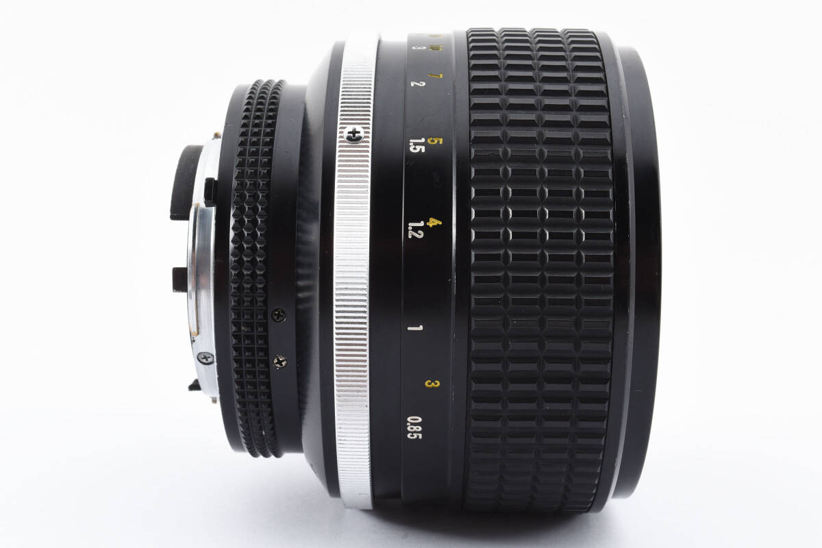 ★☆ 良品！ Nikon ニコン Ai-S 85mm F1.4 単焦点レンズ ★☆の画像7