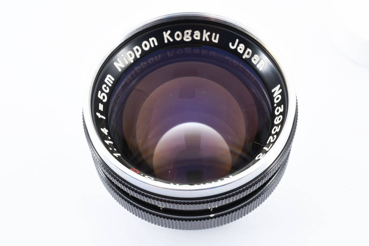 ** finest quality goods! Nikon Nikon Nippon Kogaku NIKKOR-S*C 5cm 50mm F1.4 black S mount #1 **