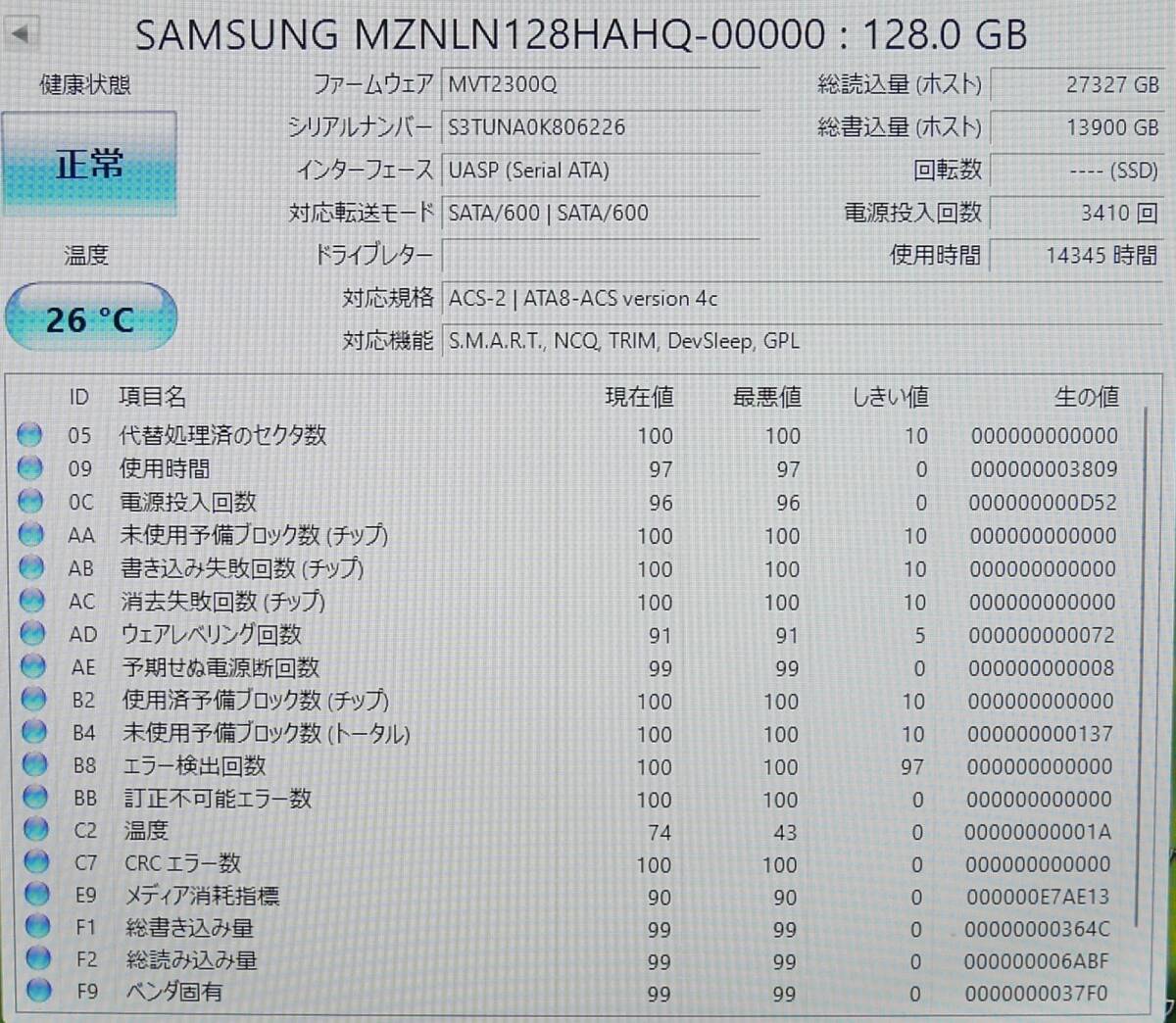 7枚セット SSD SATA M.2 128GB_画像5