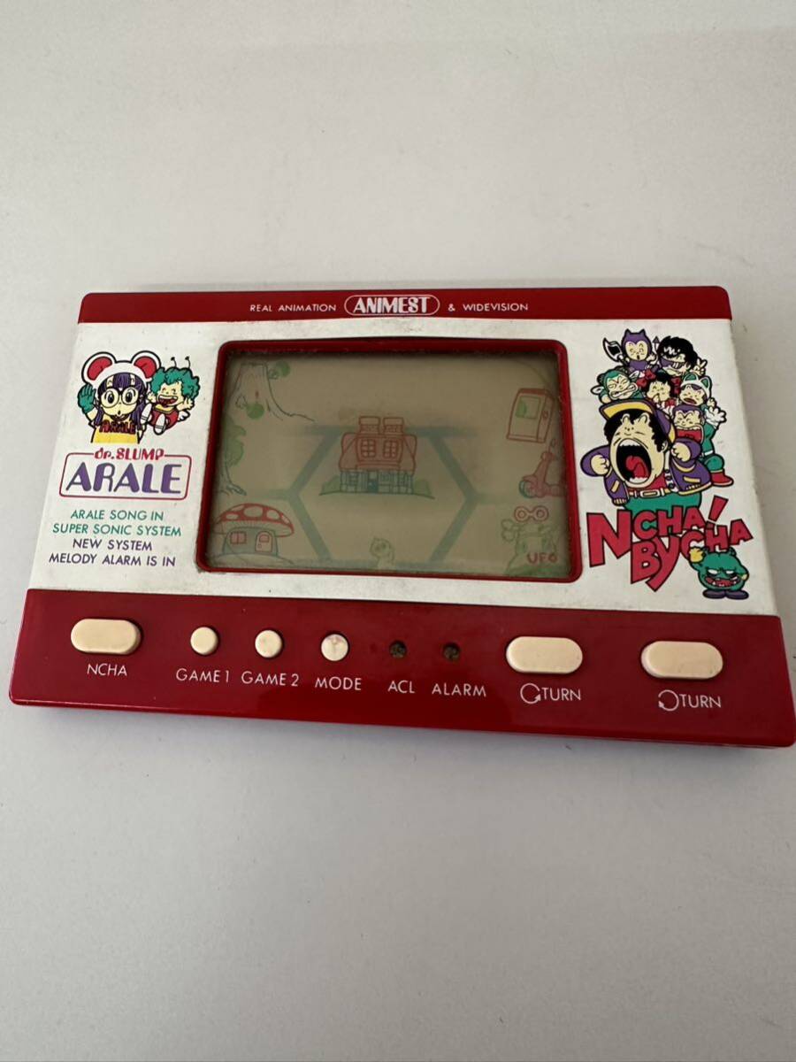  poppy Dr slump Arale-chan AR-03 Game & Watch body . that time thing Showa Retro Toriyama Akira box instructions less secondhand goods [6732B]