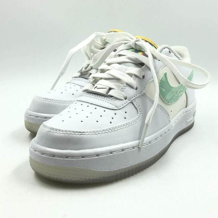 【中古】NIKE AIR FORCE1 LV8 ホワイト/ミントフォーム 22.5cm FJ7706-131 ナイキ エアフォース [240024460723]_画像1