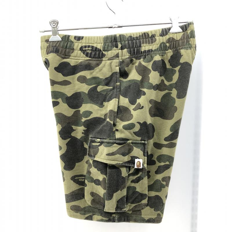 【中古】A BATHING APE カモフラ カーゴショーツ M 001SPJ801005M　アベイシングエイプ[240024458855]_画像3