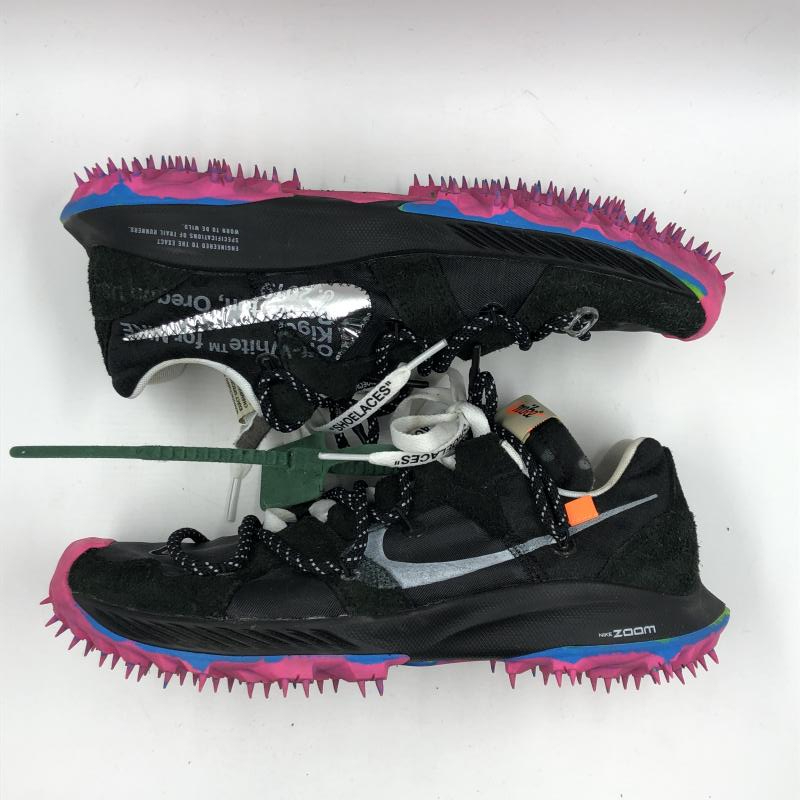 【中古】OFFWHITE×NIKE WMNS AIR ZOOM TERRA KIGER PINK 27cm CD8179-001 オフホワイト×ナイキ[240024458847]_画像4