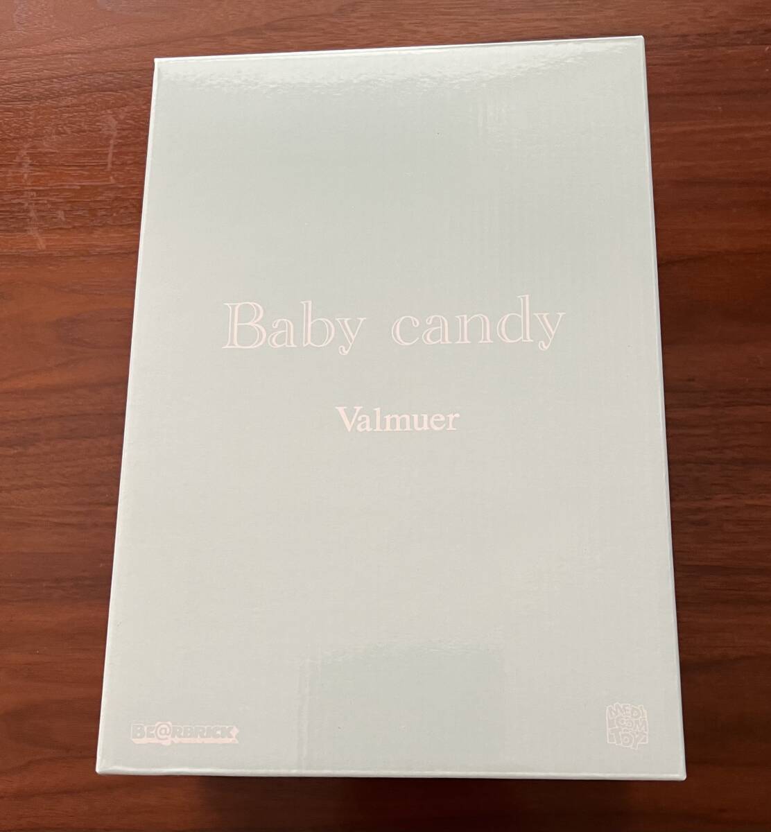 【送料無料】Valmuer × BE@RBRICK 第二弾企画限定コラホアイテム 「Baby candy /ヘイヒーキャンティ」100％ & 400％ 新品未開封_画像2
