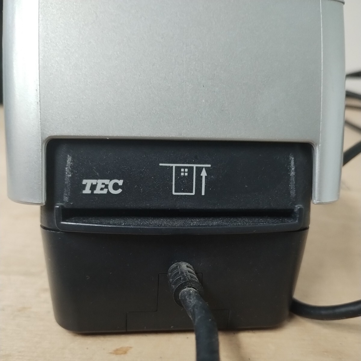 【東芝テック】動作OK TEC カード決済ターミナル セット EFT-POS CT-4100-J220-R/ PINPAD PADCT-4100-A110-R レジ 中古品_画像9