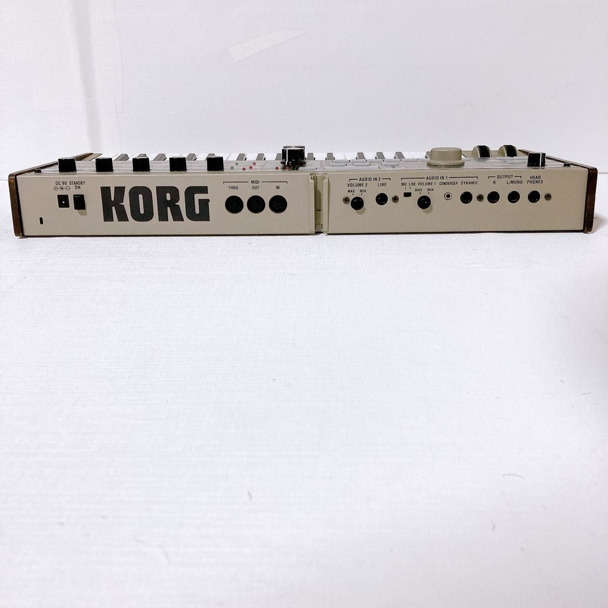 KORG コルグ　シンセサイザー　マイクロコルグ　micro アナログ　美品