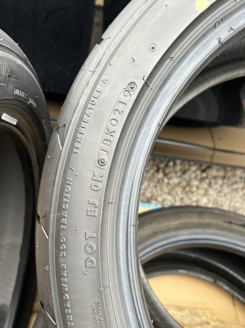中古タイヤ４本セット BRIDGESTONE POTENZA SPORT 215/45/17 2019年製(非常に良い状態のタイヤの画像6