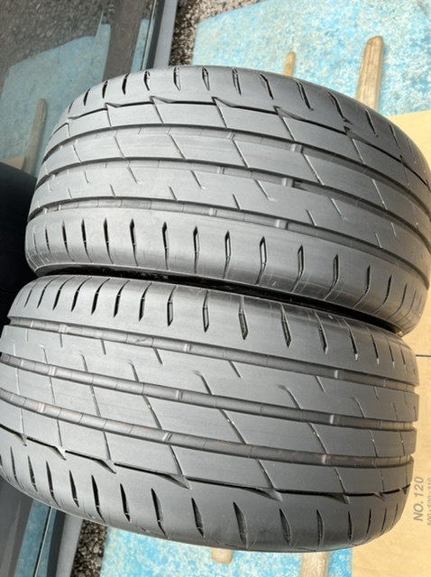 中古タイヤ2本セット　BRIDGESTONE POTENZA 225/45/17 2021年製(ほぼ新品のタイヤ_画像4