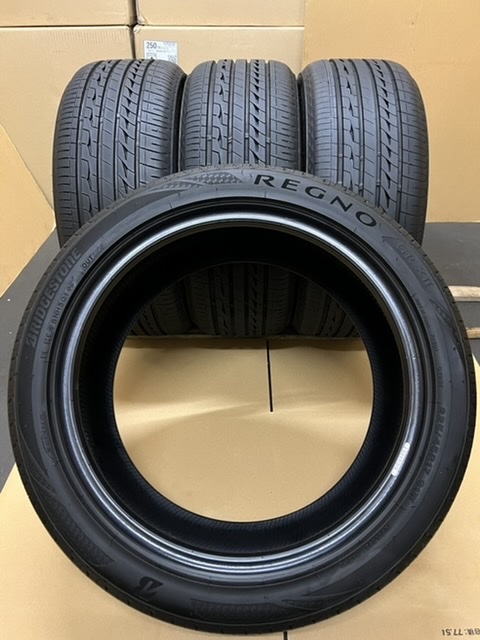 中古タイヤ４本セット BRIDGESTONE REGNO 225/45/17 2020年製(2) 2019(2) 非常に良い状態のタイヤの画像6