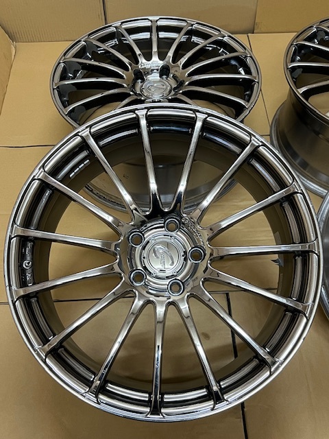 ヨコハマ コノシュアレーシング 19x8.5J+52 エリシオン ヴェゼル オデッセイ アルファード ヴェルファイア エスティマ マジェスタ ハリアー_画像5