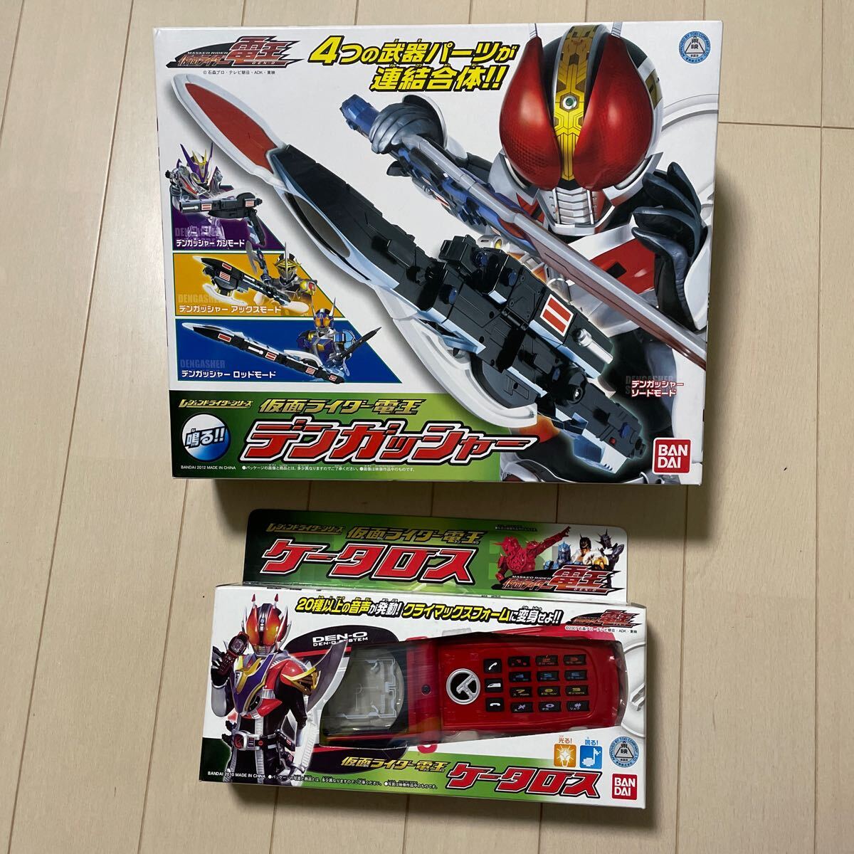 新品未開封含む 仮面ライダー電王 レジェンドライダーシリーズ 電王ベルト ゼロノスベルト デンガッシャー ケータロス 4点セット_画像7