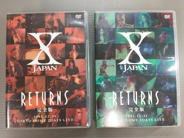 DVD X JAPAN RETURNS 完全版 DVD-BOX_画像3