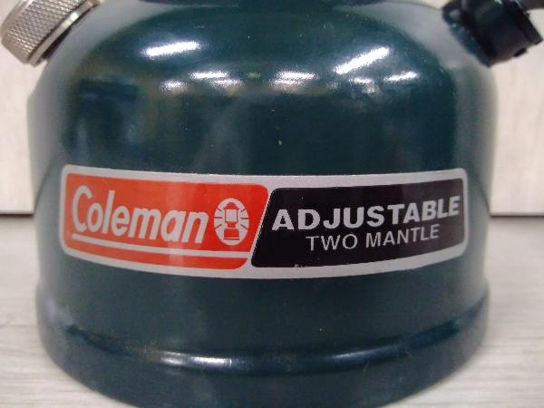 Coleman ADJUSTABLE TWO MANTLE ランタン コールマン 1998年製 グリーン ケース付き 動作未確認 286 288 店舗受取可_画像3
