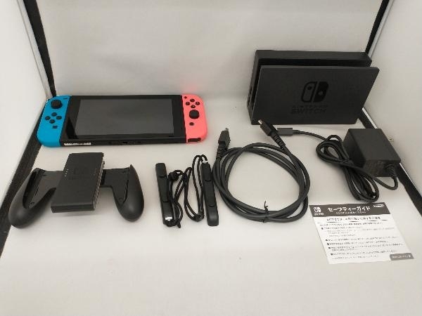 【1円出品】[過剰在庫処分] Nintendo Switch Joy-Con(L) ネオンブルー/(R) ネオンレッド(HADSKABAA)(バッテリー拡張モデル)の画像2