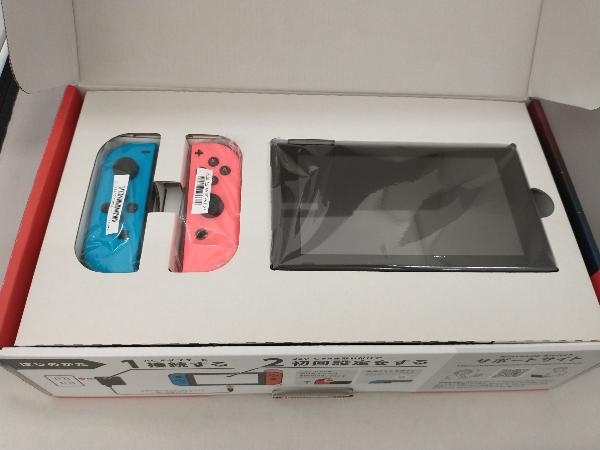 【1円出品】[過剰在庫処分] Nintendo Switch Joy-Con(L) ネオンブルー/(R) ネオンレッド(HADSKABAA)(バッテリー拡張モデル)の画像8