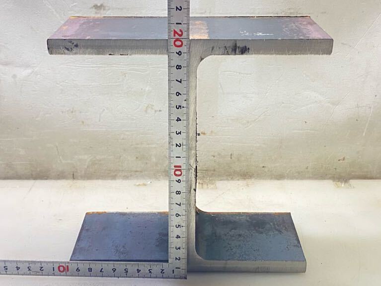 64083 アンビル H鋼 作業台 金床 叩き台 重さ約3.70kg 未使用に近い ⑫の画像4