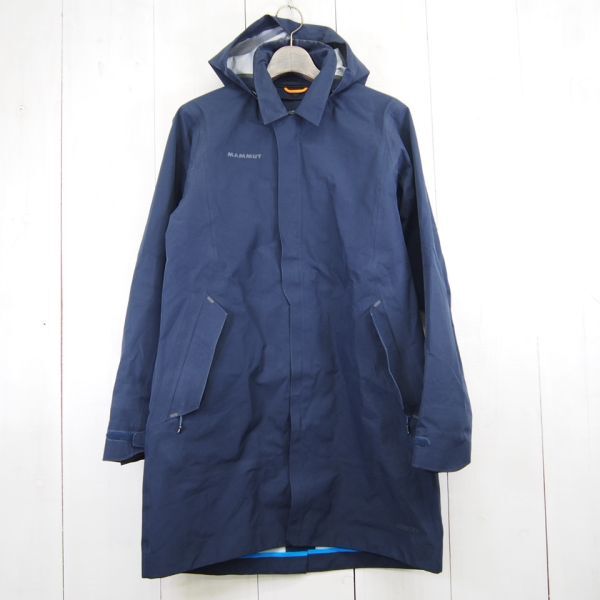 マムート MAMMUT 1010-26700 Seon 3 in 1 HS Hooded Coat AF Men GORE-TEX フード付き コート(Asia/M)ネイビーの画像1