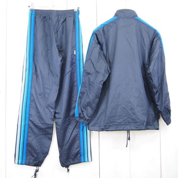  Adidas adidas выставить спортивная куртка & брюки * джерси верх и низ в комплекте (150) Kids / темно-синий 