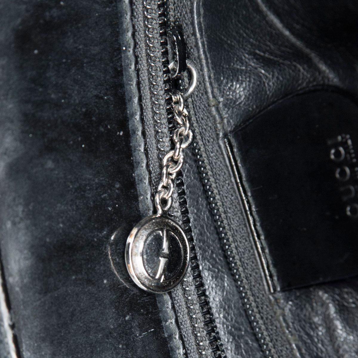 良品】GUCCI (グッチ)バンブー パテントレザー ハンドバッグ 良品】GUCCI (グッチ)バンブー パテントレザー ハンドバッグ