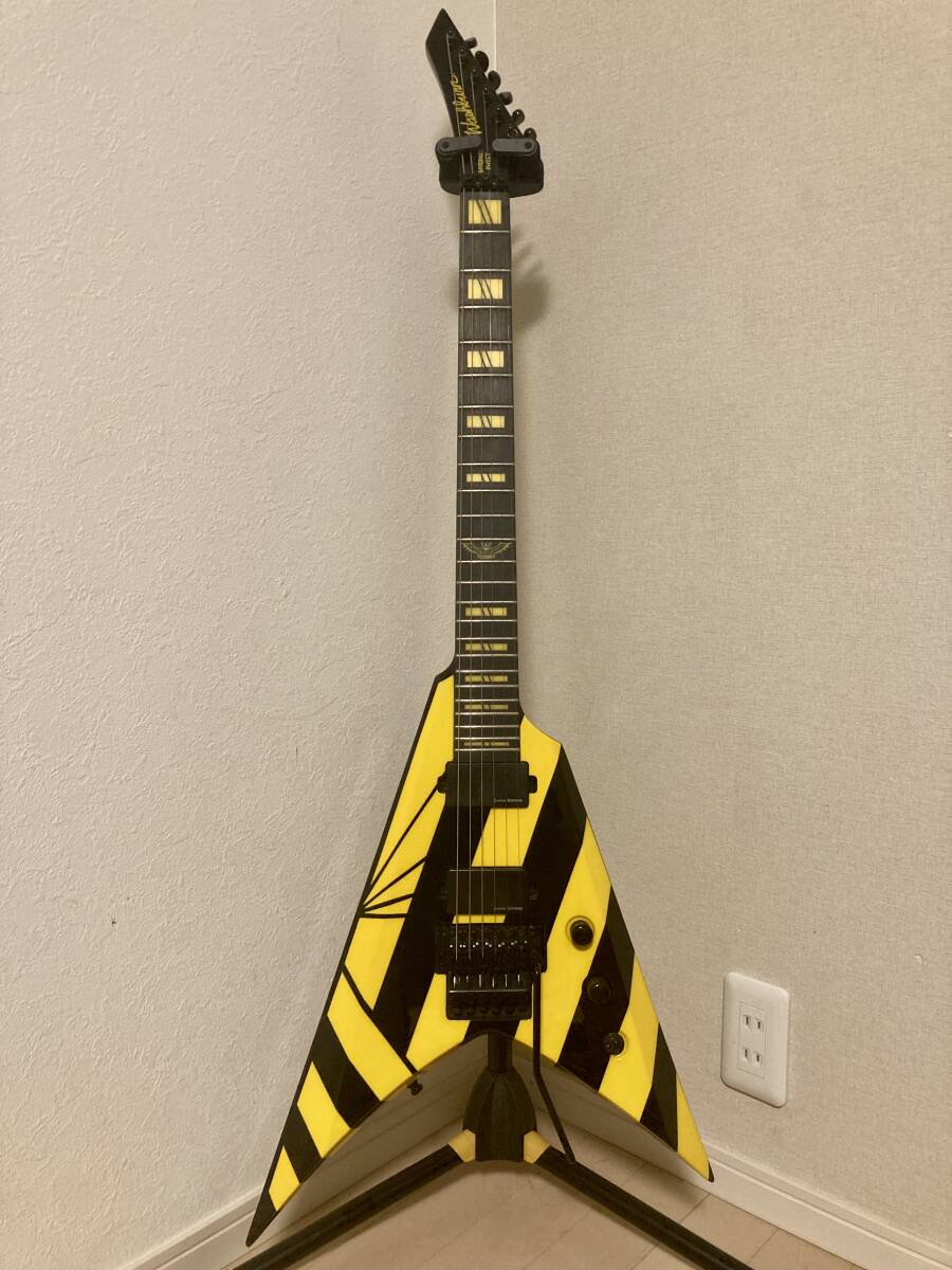 【ほぼ新品】ストライパー マイケル・スウィートモデル エレキギター ワッシュバーン Washburn V260FR STRYPER Michael Sweet _画像1