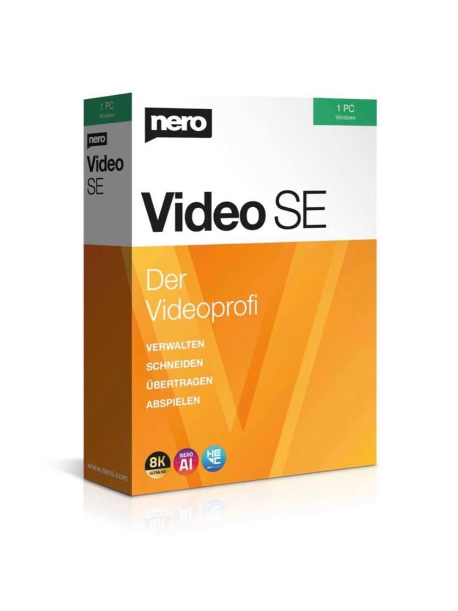 Nero Video 2022 SE Японская совместимая версия Windows Video