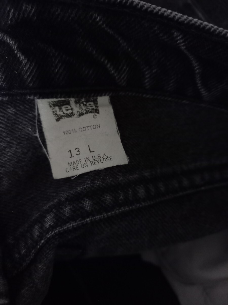  superior article .. black 80s~90s USA made Levi\'s Levi's 550 black Denim Vintage original jeans sizeW33 corresponding 606 517 501 505