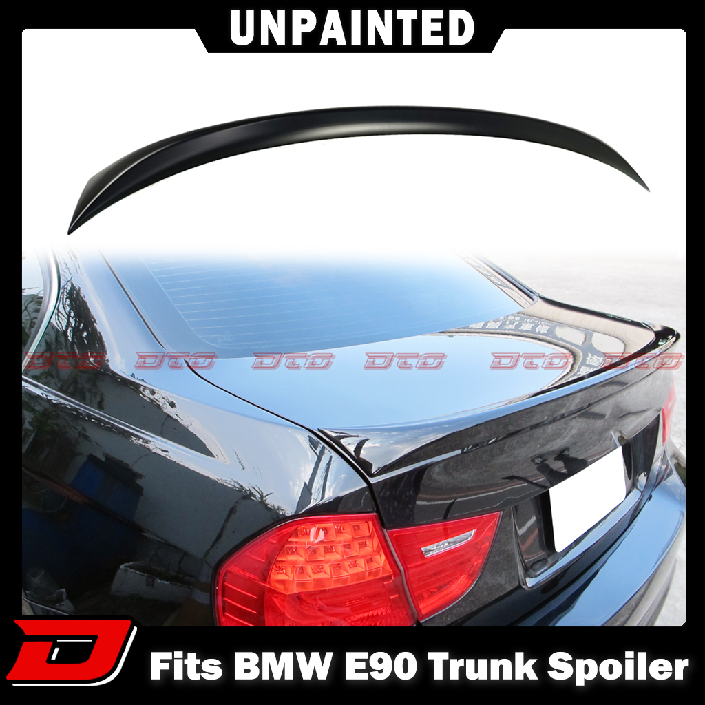 【即納品】OE Type BMW 3シリーズ E90 セダン ABS エアロ トランクスポイラー リヤスポイラー 未塗装品 素地 2005-2010_画像1