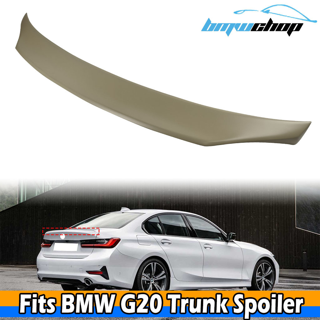 【未塗装品】X Type BMW 3シリーズ G20 G80 セダン リア トランクスポイラー ウィングスポイラー 素地 2019-2024_画像1