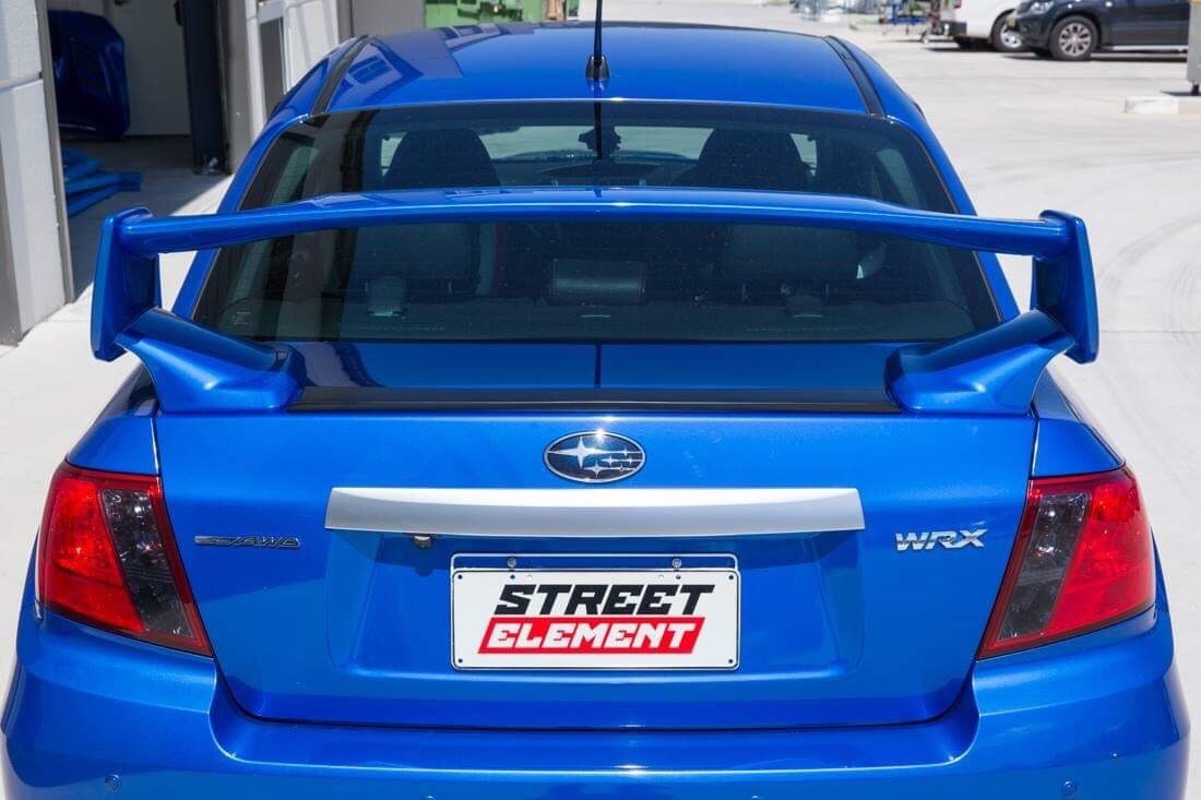 【何色でも塗装可能】D Type スバル 3代目 GVB/GVF インプレッサ WRX STI 塗装費込 リア トランクスポイラー ウィングスポイラー 2008-2014_画像7