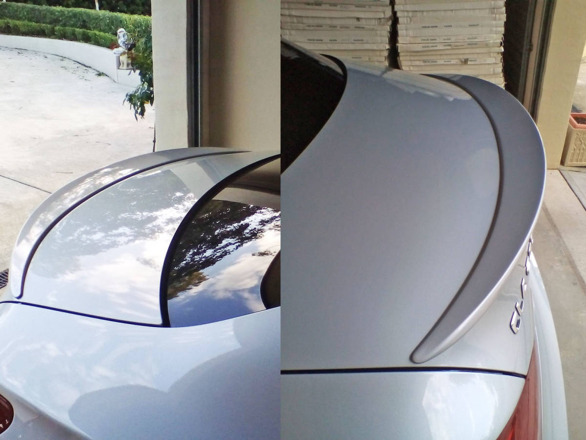 【即納品】AMG Type ベンツ CLAクラス W117 セダン ABS エアロ トランクスポイラー リヤスポイラー 未塗装品 素地 2014-2019_画像4