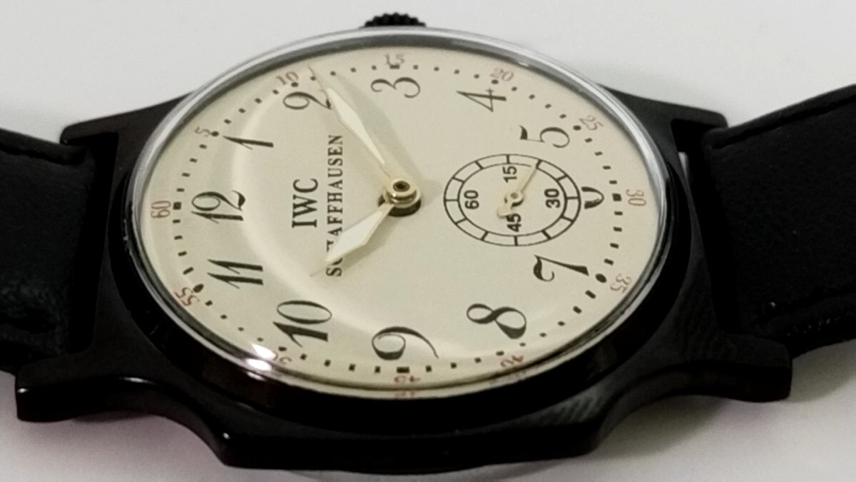 ◆IWC シャフハウゼン ポベダ◆手巻き メンズ腕時計 ヴィンテージ アンティークの画像6