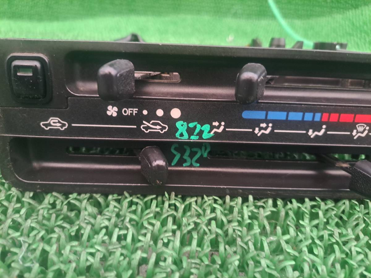 822 ハイゼット カーゴ S320V S321V S330V S331V 純正 エアコンスイッチ エアコンスイッチパネル ワイヤー付きの画像3