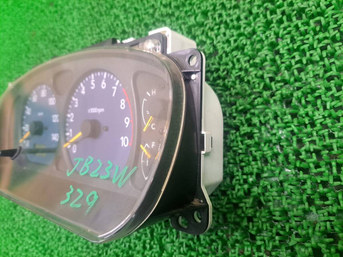 329 スズキ ジムニー JB23W MT スピードメーター スピードメーターパネル タコメーター 速度計 走行距離不明の画像6