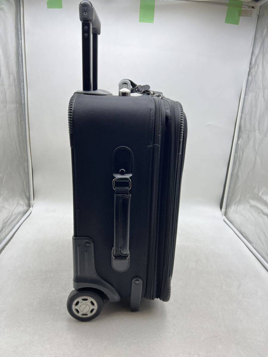 【1円スタート】BERMAS スーツケース 外寸約高さ50×幅36×厚み22cm ブラック 機内持ち込みサイズ キャリーバッグ バーマス DM0409Nの画像4