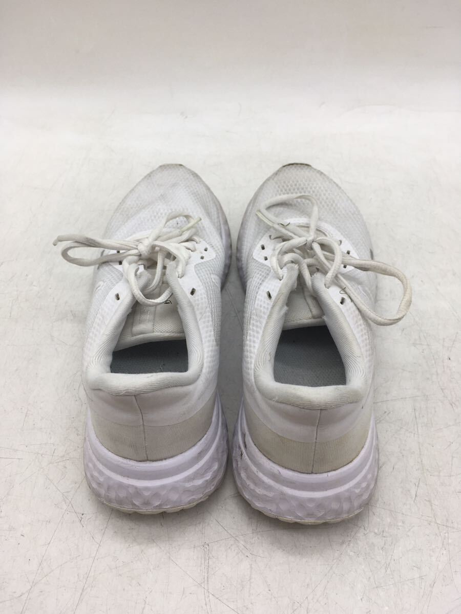 【1円スタート】Nike スニーカー RUNNING ホワイト 25cm BQ3207 男女 ナイキ 中古 カジュアル 保管品 紐靴 DM0430L_画像3
